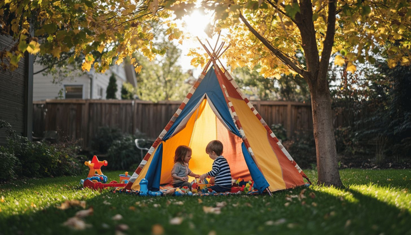 Camping im Garten mit Kindern: Ein Abenteuer direkt vor der Haustür
