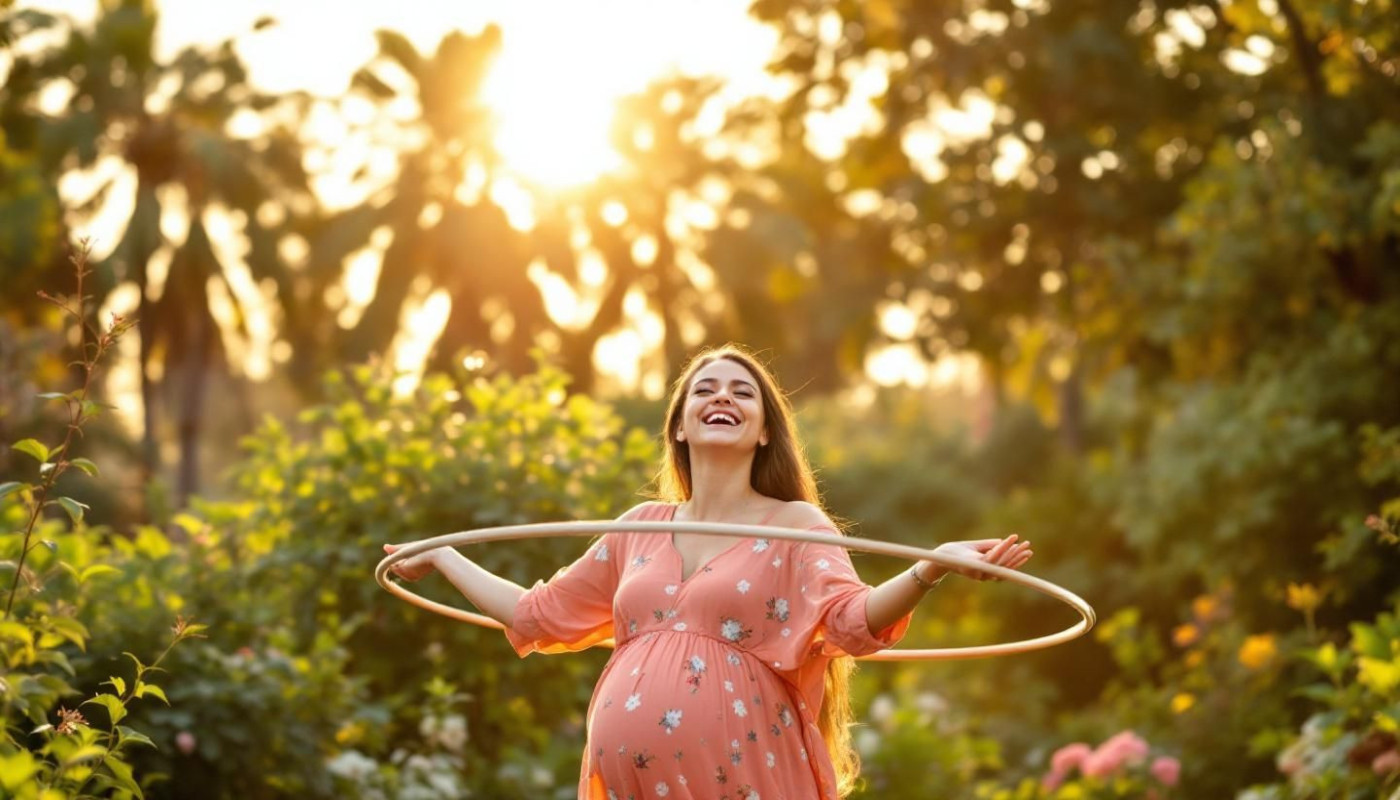 Hula-Hoop während der Schwangerschaft
